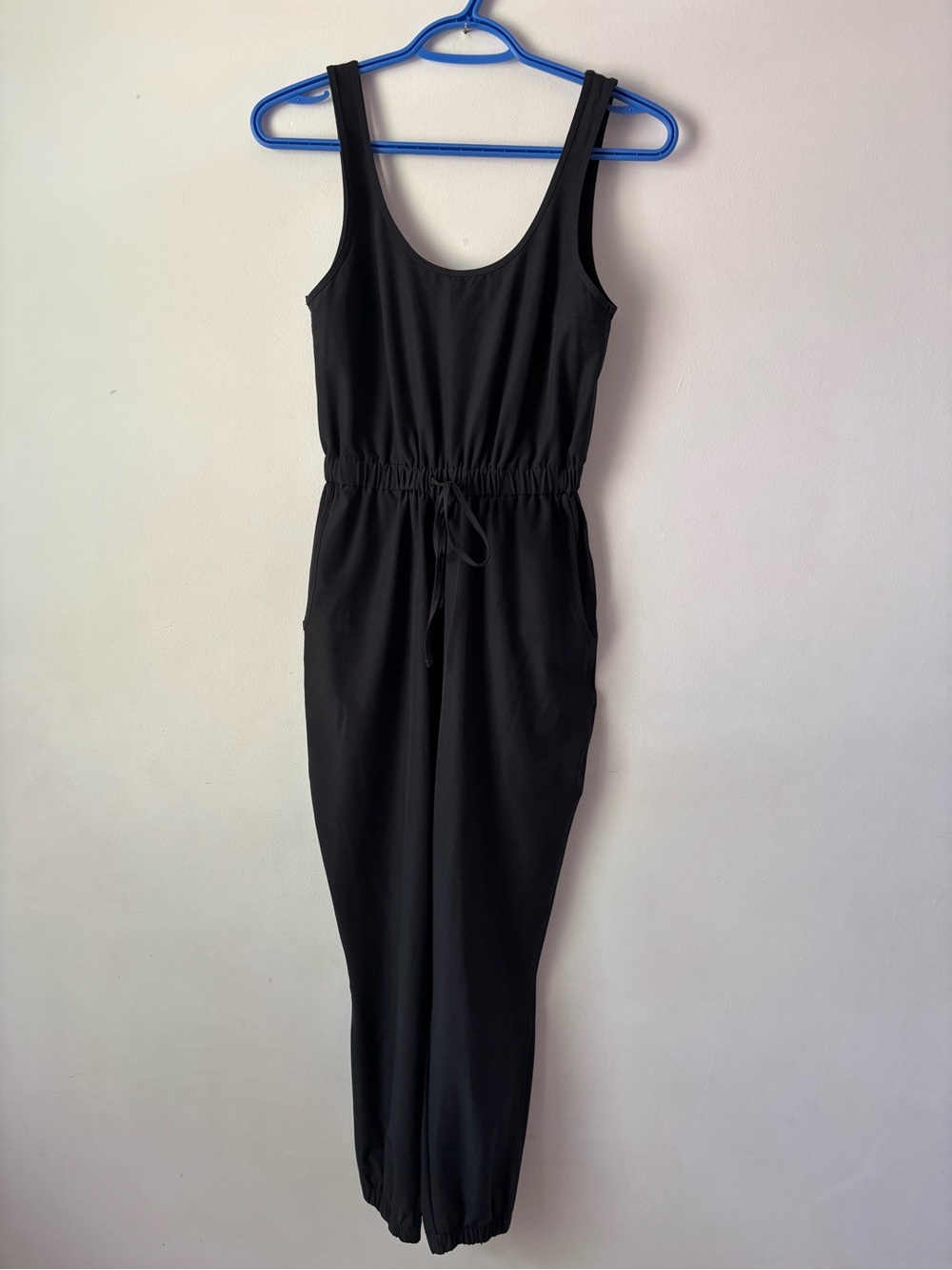Abercrombie & Fitch Black Sleeveless Jumpsuit